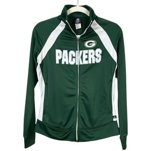 NFL Team Apparel Zip Front Green Bay Packers Women’s Jacket Size Small